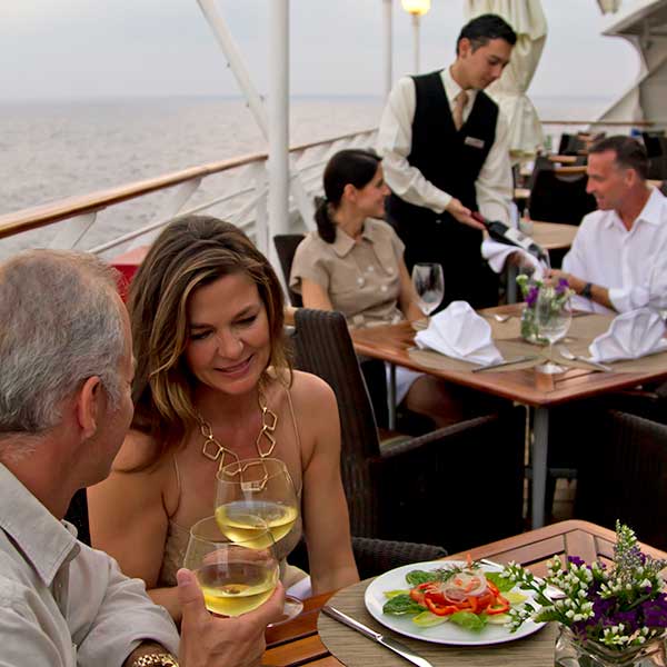 Luxury Cruise Meals